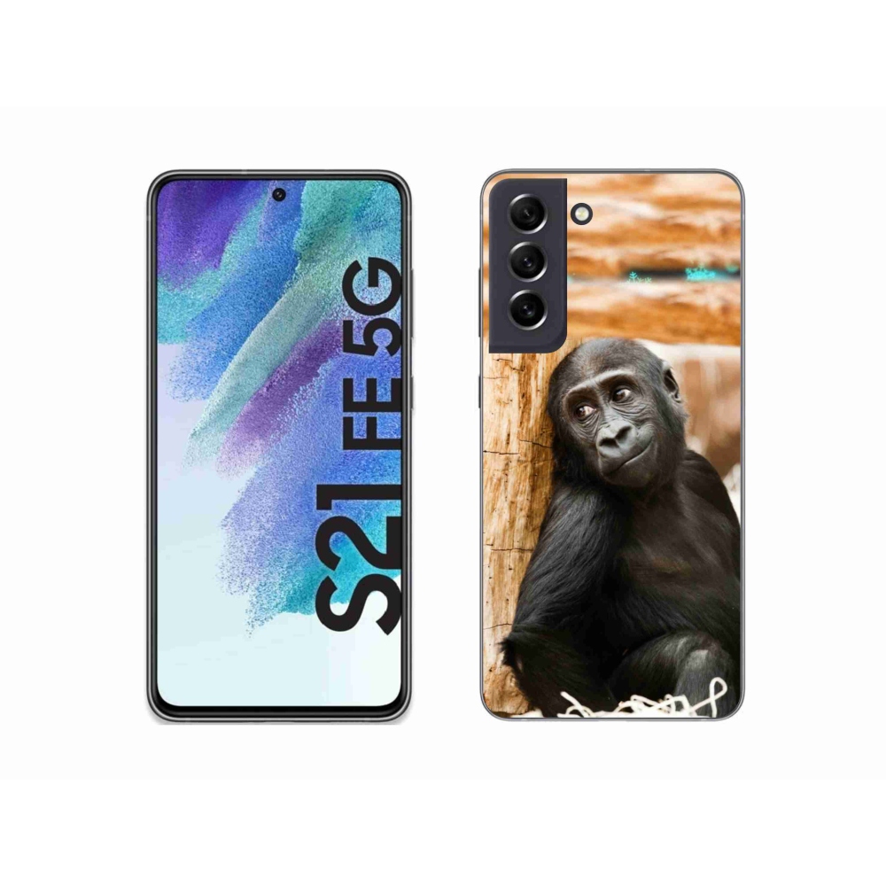 Gélový kryt mmCase na Samsung Galaxy S21 FE 5G - gorila