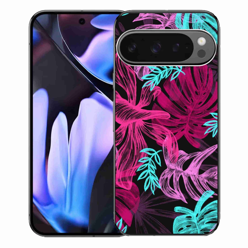 Gélový kryt mmCase na Google Pixel 9 Pro XL - kvety 1