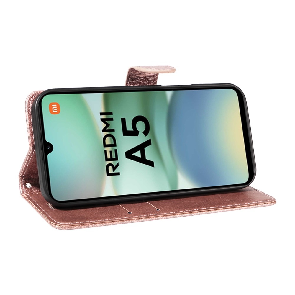 Wallet knižkové púzdro na Xiaomi Redmi A5 - ružovozlaté