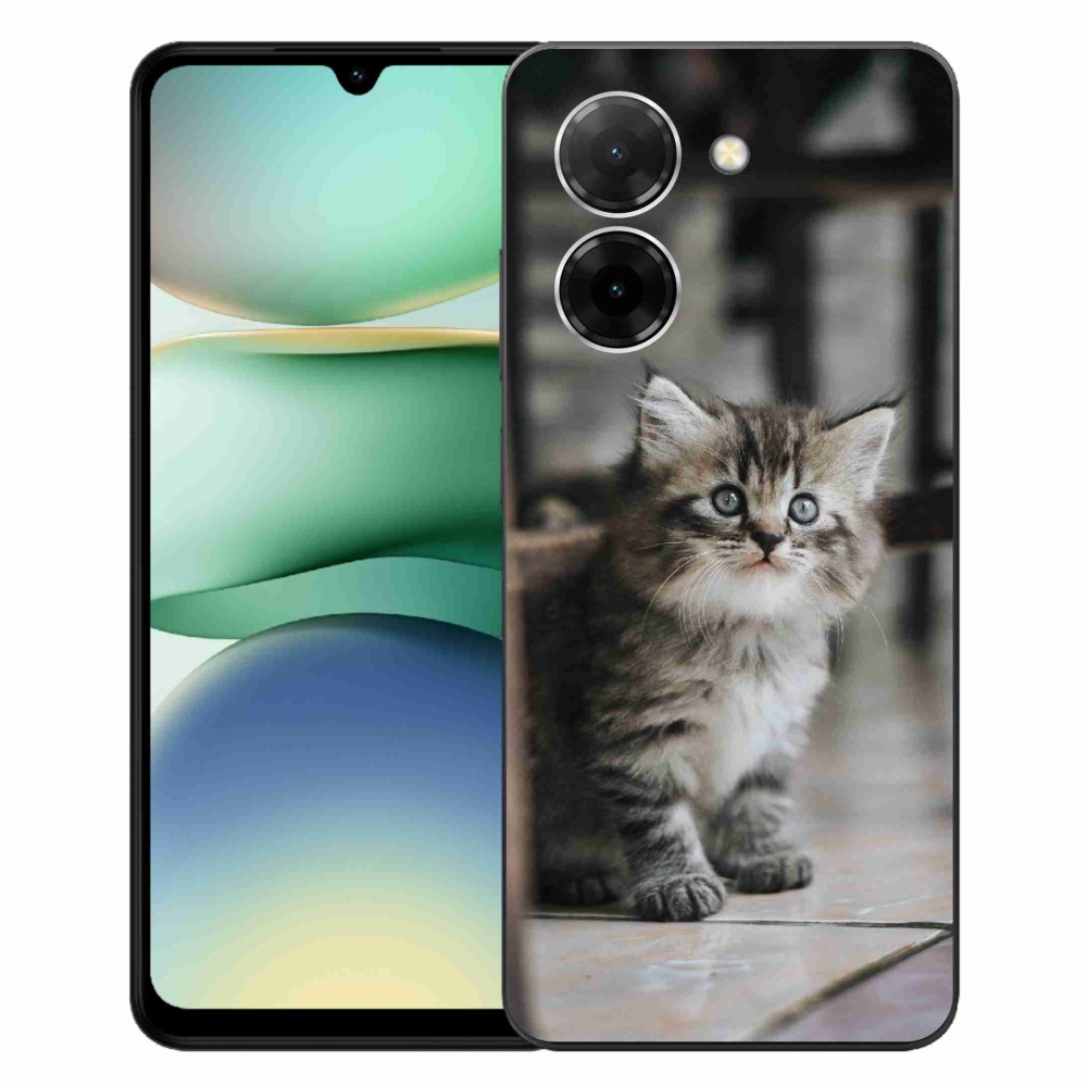 Gélový kryt mmCase na Xiaomi Redmi A5 (171.7x77.8x8.3mm) - mačiatko