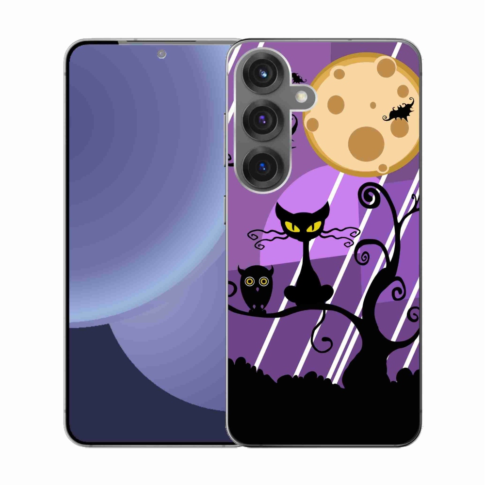Gélový kryt mmCase na Samsung Galaxy S25 - halloween