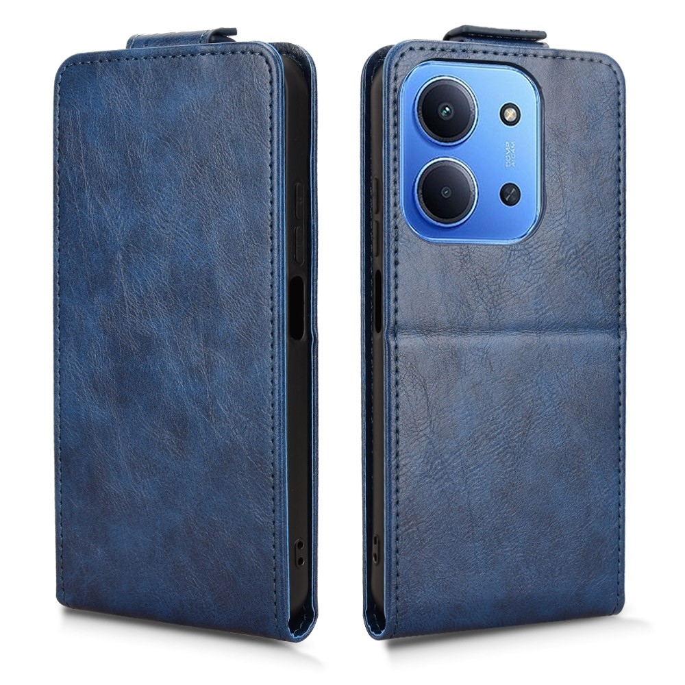 Vert flipové púzdro na Xiaomi Redmi 15C 4G (171mm)/Poco C85 4G (171mm) - modré