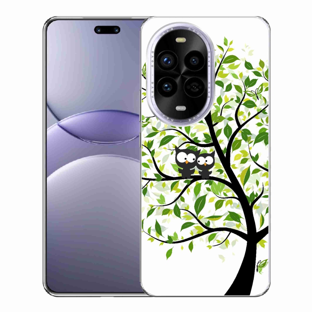 Gélový kryt mmCase na Huawei Nova 13 Pro 5G - malej sovy na strome