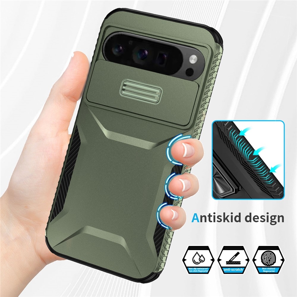 Lid odolný kryt na Google Pixel 10 Pro XL - zelený