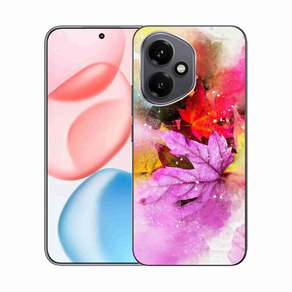 Gélový kryt mmCase na Honor 400 - farebné listy
