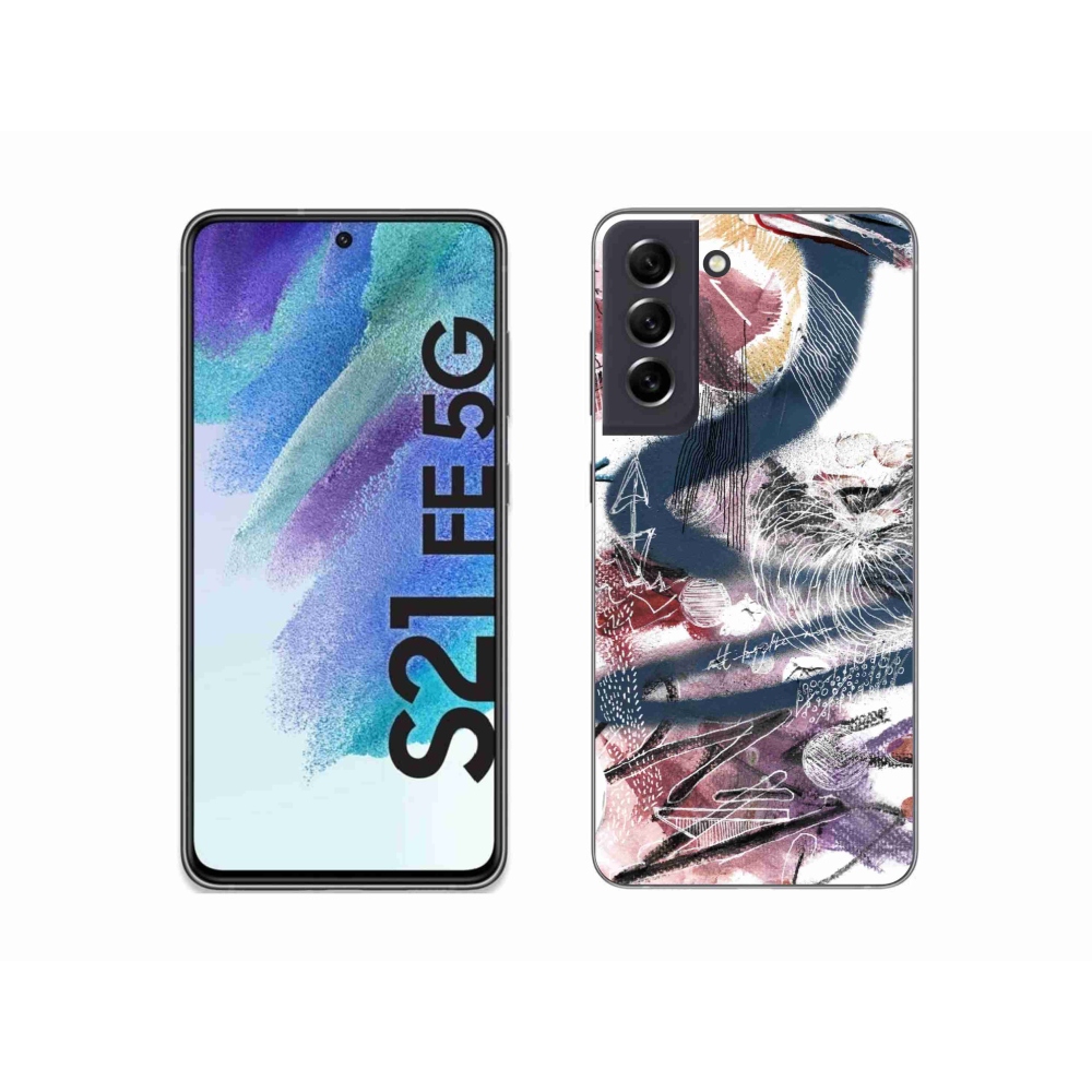 Gélový kryt mmCase na Samsung Galaxy S21 FE 5G - abstraktný motív 28