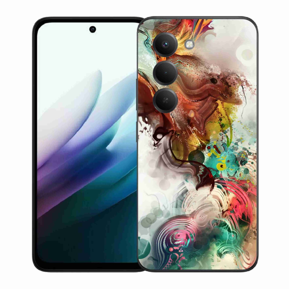 Gélový kryt mmCase na Xiaomi Redmi 15 4G/5G (171mm) - abstrakt 1