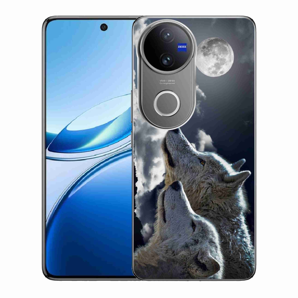 Gélový kryt mmCase na Vivo V50 5G - vlci