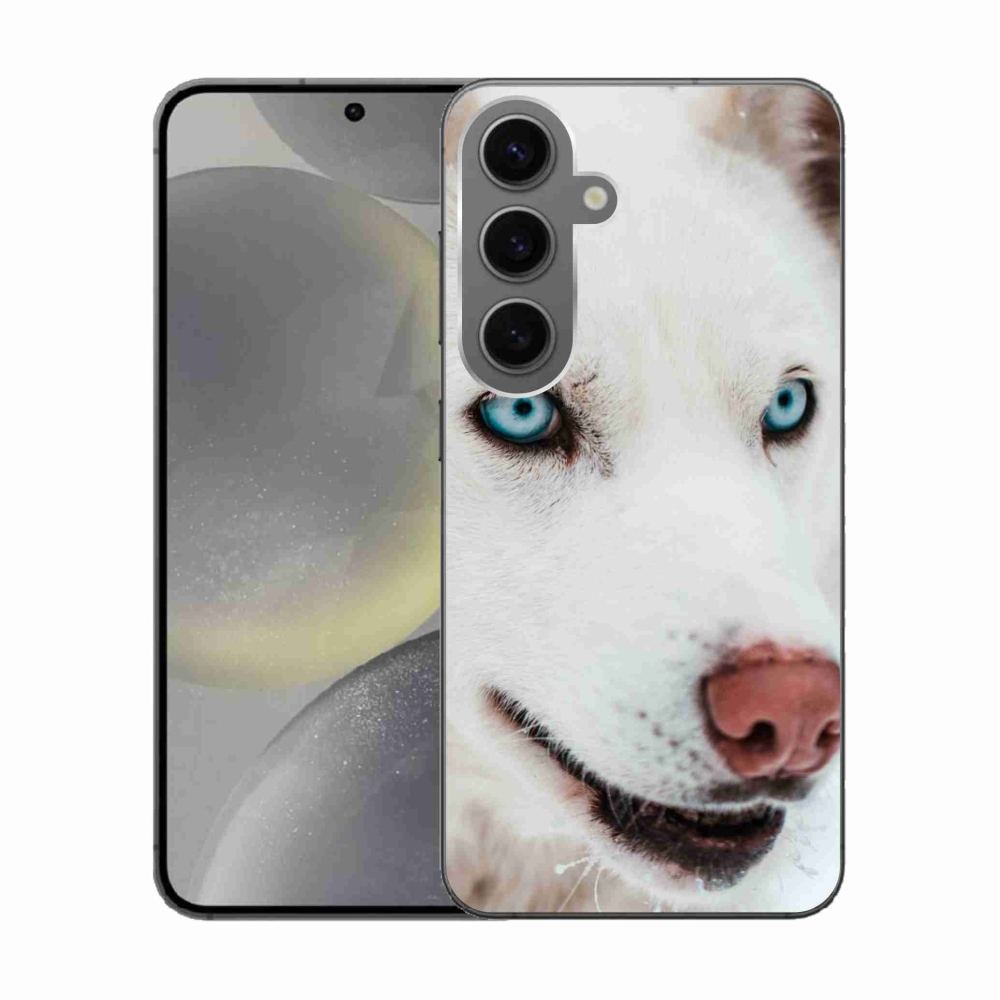 Gélový obal mmCase na Samsung Galaxy S24 - psí pohľad
