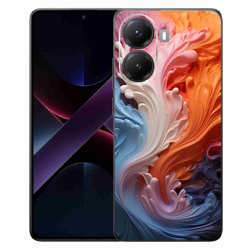 Gélový kryt mmCase na Xiaomi Poco X7 Pro 5G - abstraktný motív 8