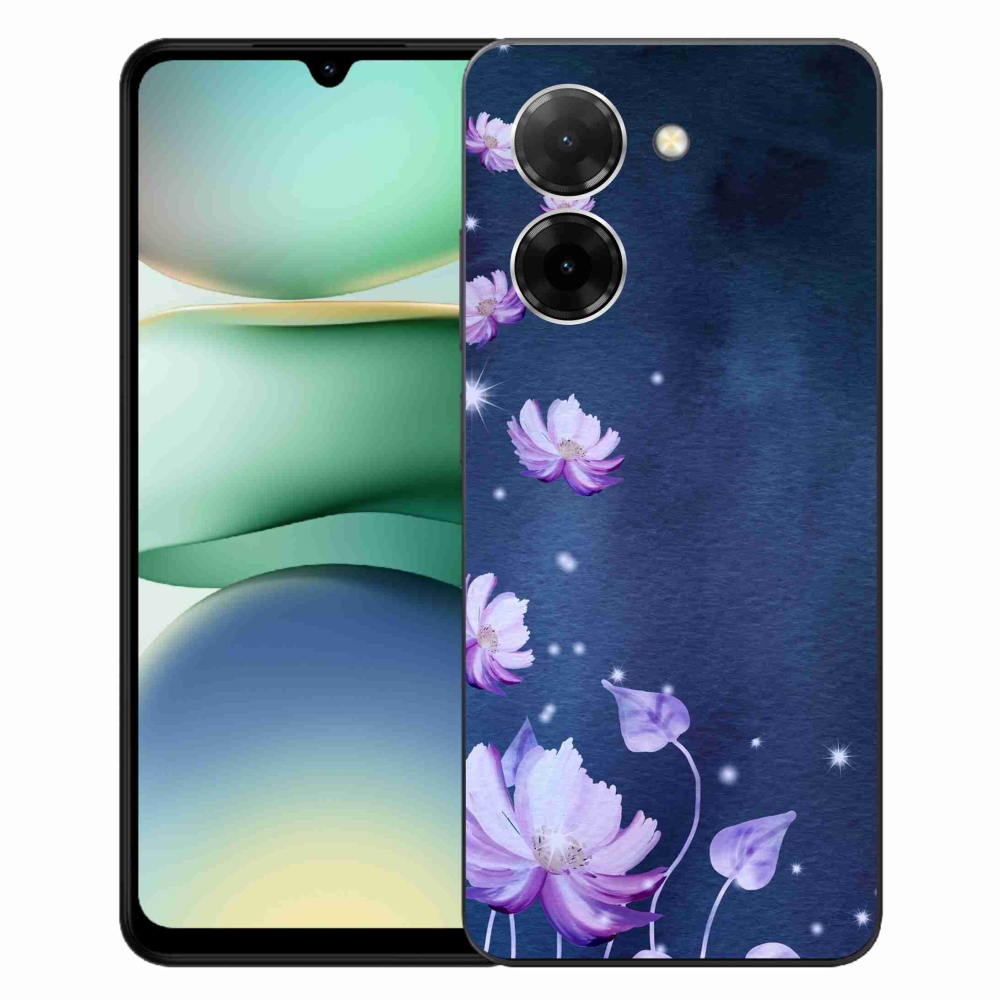 Gélový kryt mmCase na Xiaomi Redmi A5 (173.45x79.35x8.45mm) - padajúce kvety