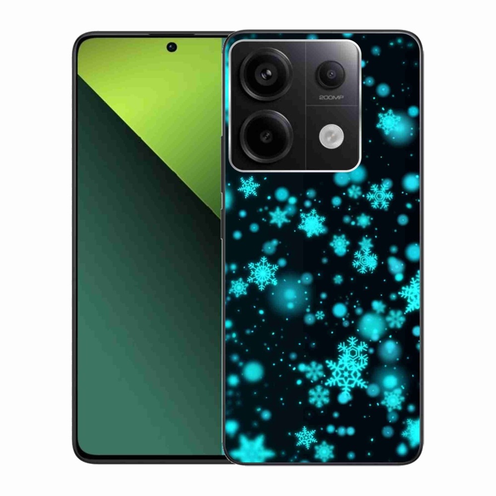 Gélový kryt mmCase na Xiaomi Redmi Note 13 Pro 5G/Poco X6 5G - snehové vločky 1