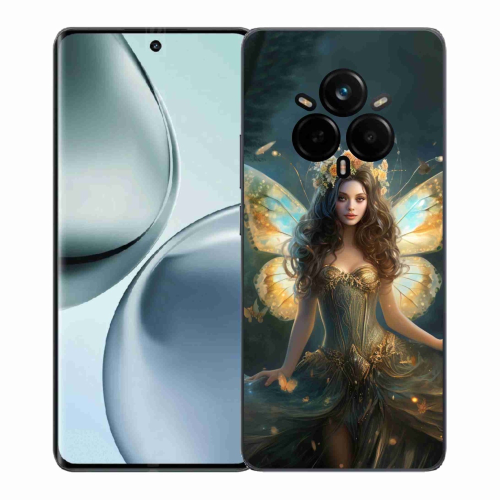 Gélový kryt mmCase na Realme 14 Pro+ 5G - motýlia žena