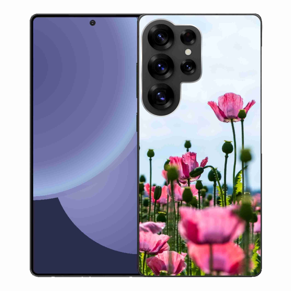 Gélový kryt mmCase na Samsung Galaxy S25 Ultra - vlčí mak