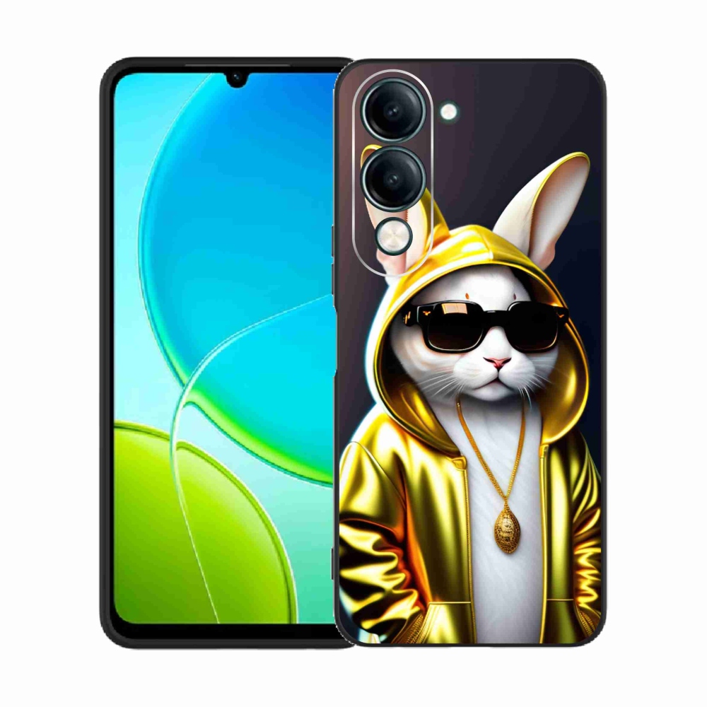 Gélový kryt mmCase na Vivo Y29s 5G - mačka boss