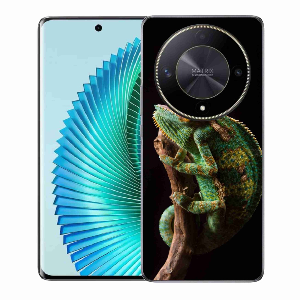 Gélový kryt mmCase na Honor Magic 6 Lite 5G - chameleón