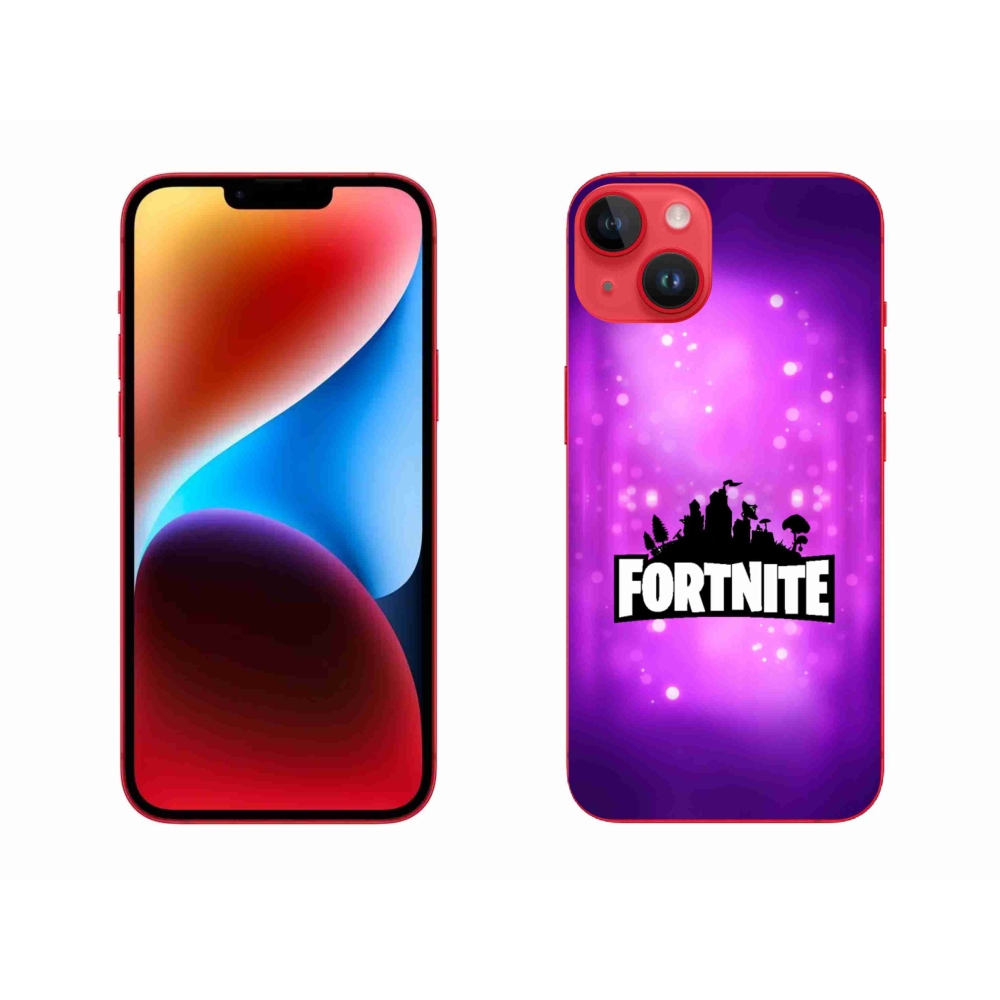 Gélový kryt mmCase na iPhone 14 Plus - fortnite 2