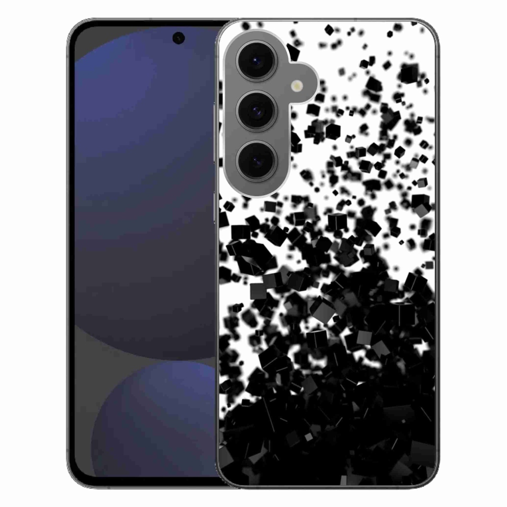 Gélový kryt mmCase na Samsung Galaxy S24 FE - abstraktný vzor 1