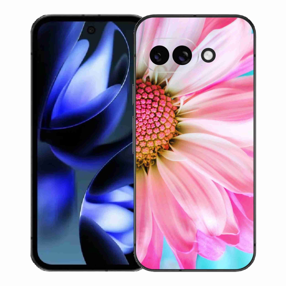Gélový kryt mmCase na Google Pixel 9a - ružový kvet