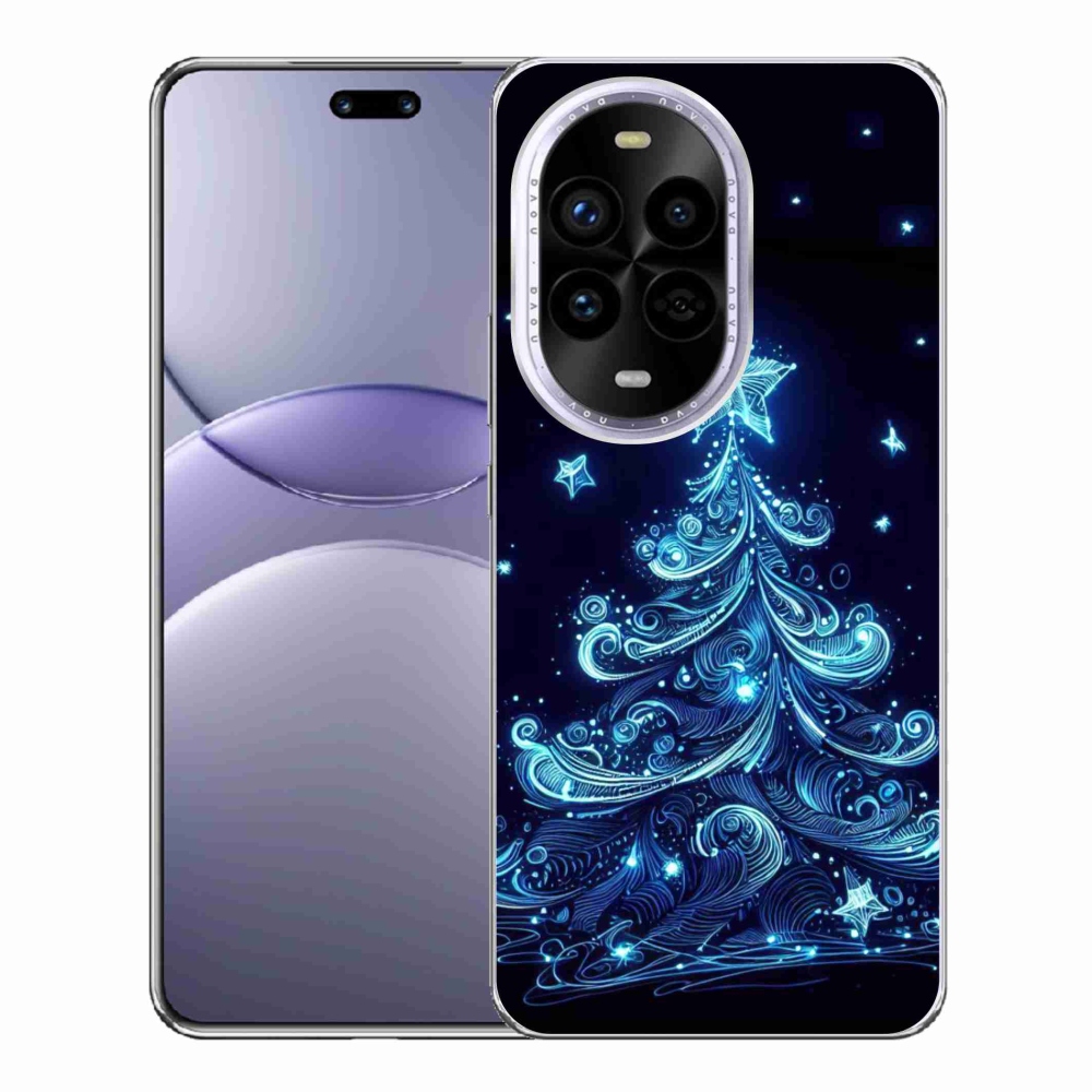 Gélový kryt mmCase na Huawei Nova 13 Pro 5G - neónový vianočný stromček 4
