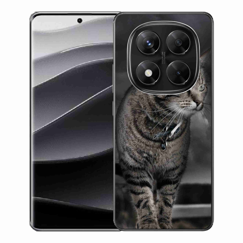 Gélový kryt mmCase na Xiaomi Redmi Note 14 Pro 5G/Poco X7 5G - kočka