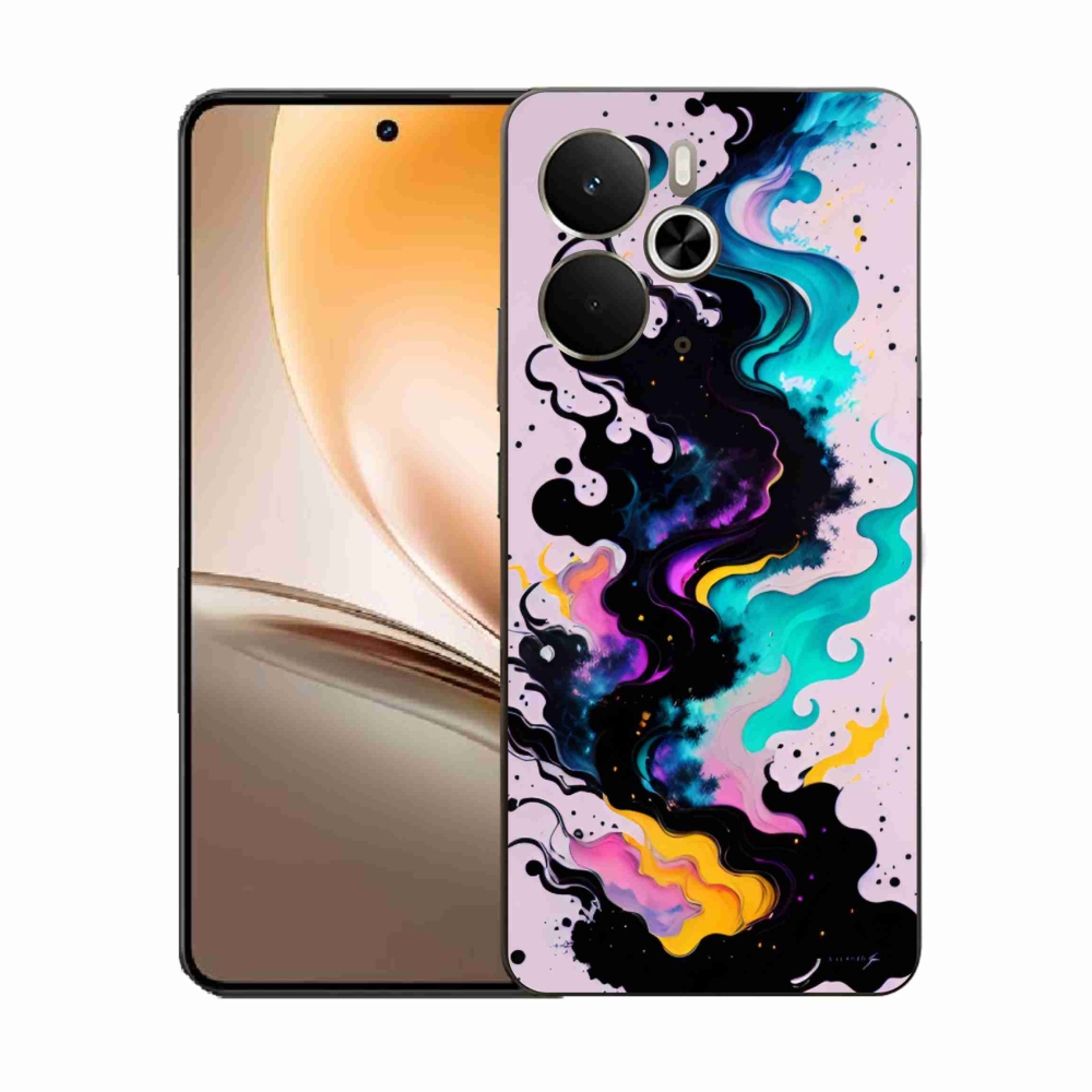 Gélový kryt mmCase na Realme 14 5G - abstraktný motív 4