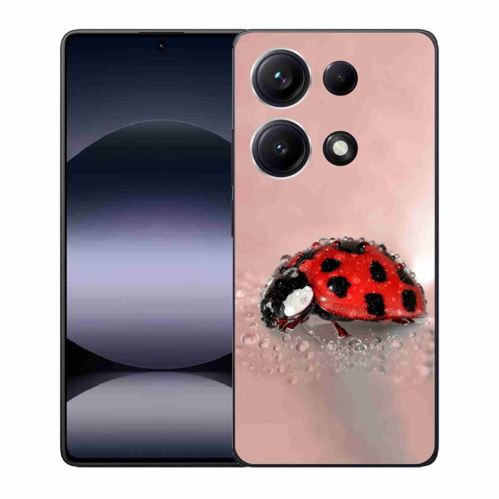 Gélový kryt mmCase na Xiaomi Redmi Note 14S - lienka