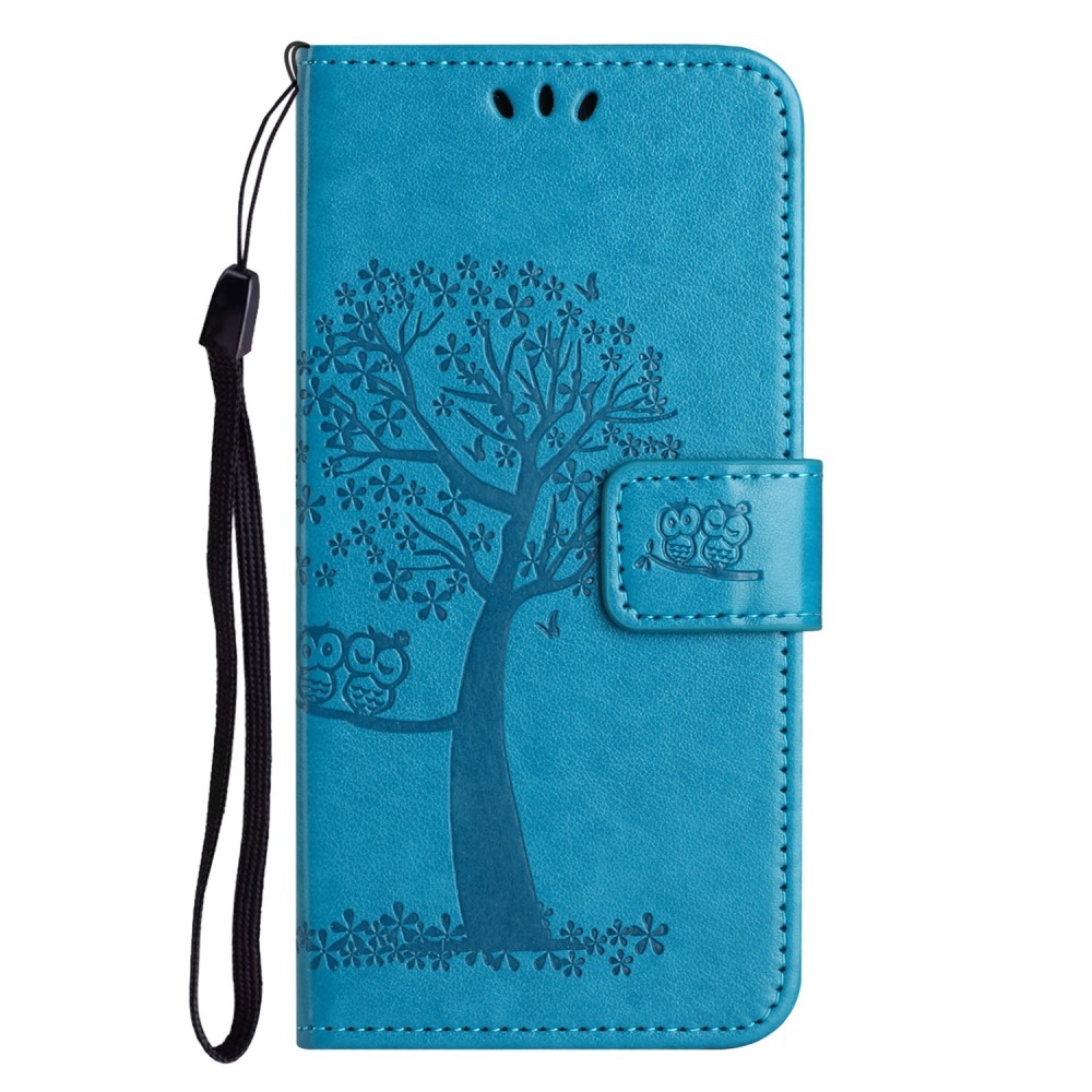 Tree knižkové púzdro na Samsung Galaxy A25 5G - modré