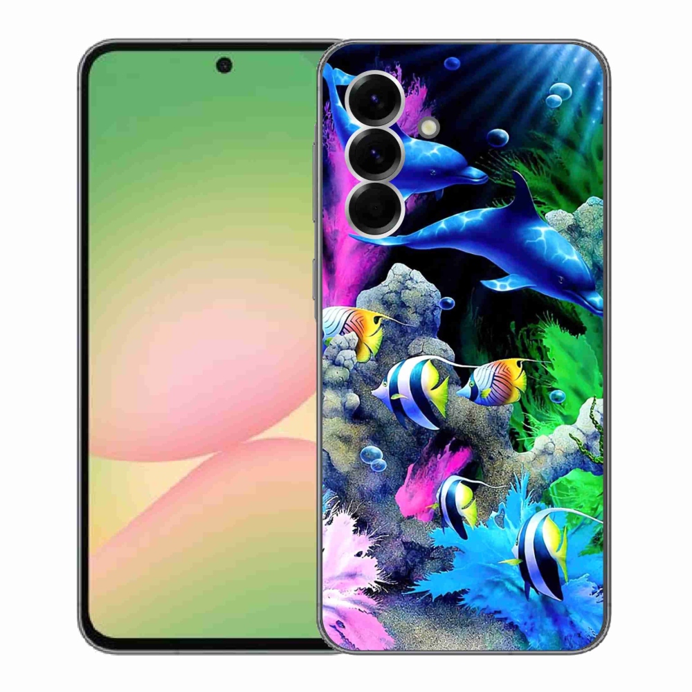 Gélový kryt mmCase na Samsung Galaxy A56 5G - morský svet
