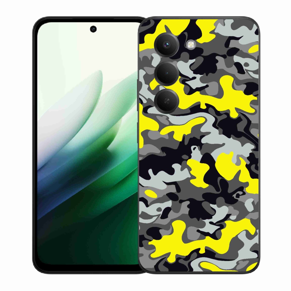 Gélový kryt mmCase na Xiaomi Redmi 15 5G (169mm) - maskáčový vzor 6