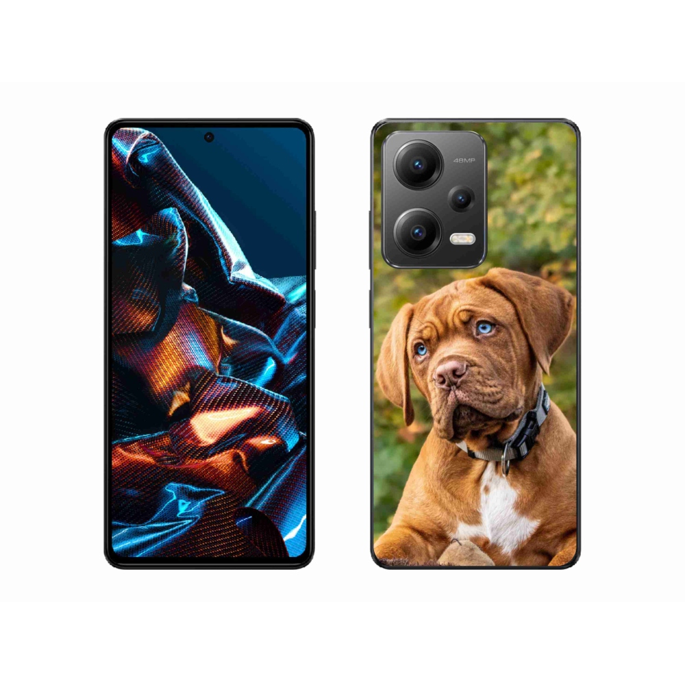 Gélový kryt mmCase na mobil Xiaomi Redmi Note 12 Pro 5G - šteňa