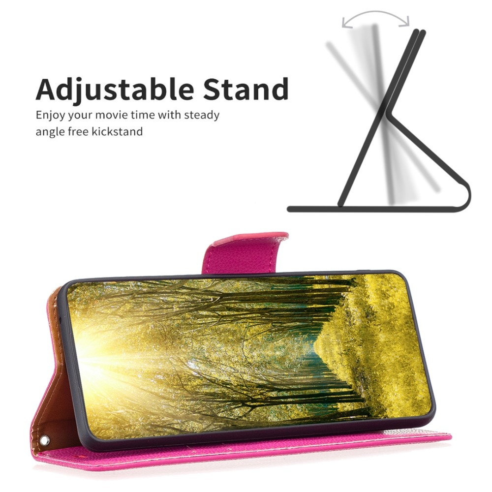 Stand knižkové púzdro na Xiaomi Redmi Note 13 Pro 5G/Poco X6 5G - rose