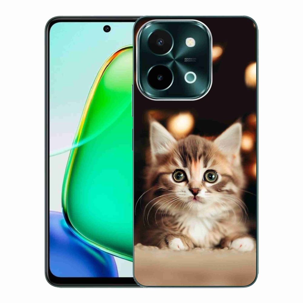 Gélový kryt mmCase na Vivo Y28 - roztomilé mačiatko 2