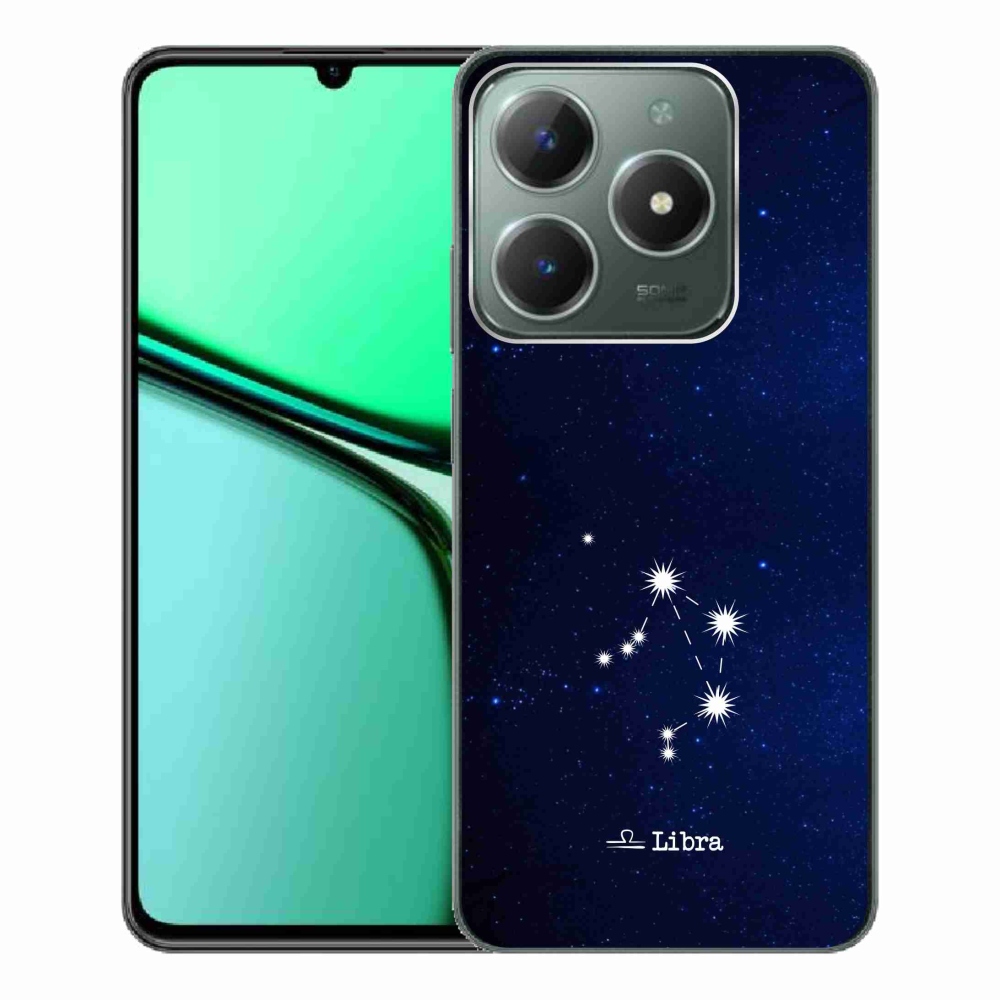 Gélový kryt mmCase na Realme C61 - súhvezdie Váhy