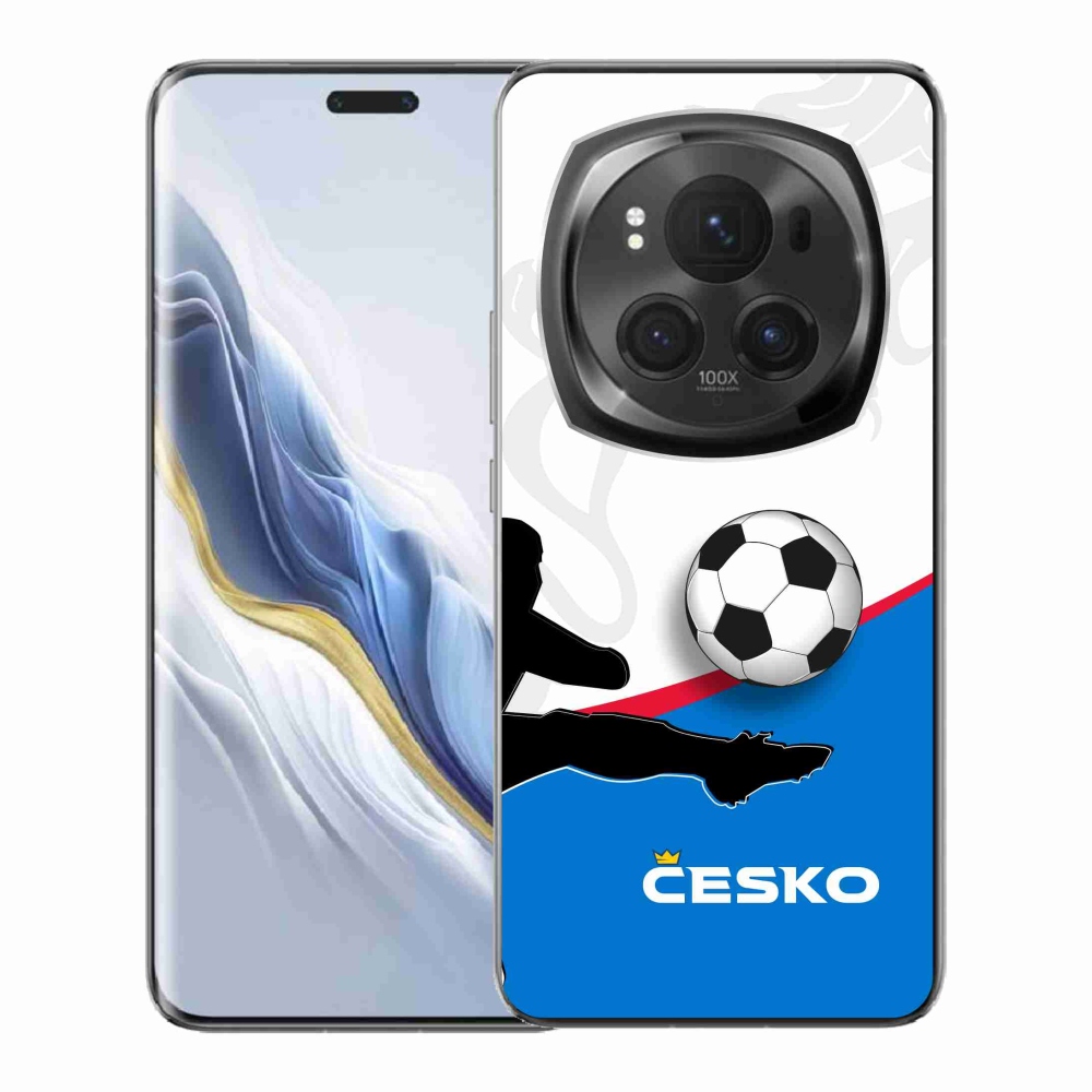 Gélový kryt mmCase na Honor Magic 6 Pro 5G - futbal Česko 3