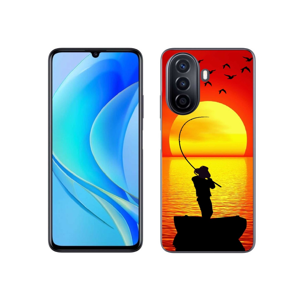 Gélový kryt mmCase na Huawei Nova Y70 - rybárčenie