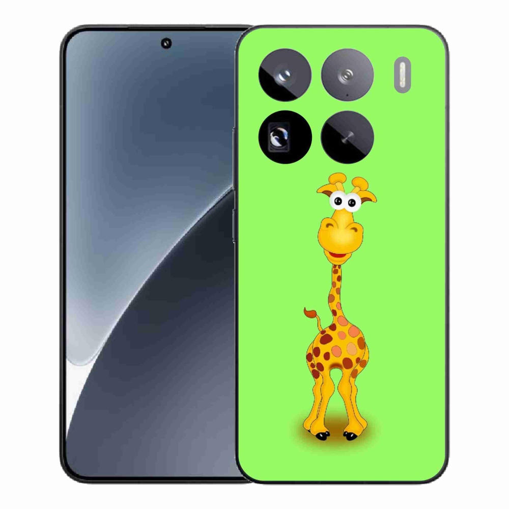 Gélový kryt mmCase na Xiaomi 15 Pro - kreslená žirafa