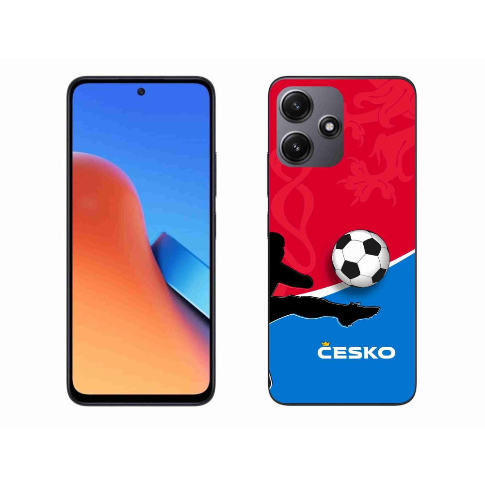 Gélový kryt mmCase na Xiaomi Redmi 12 5G - futbal Česko 2