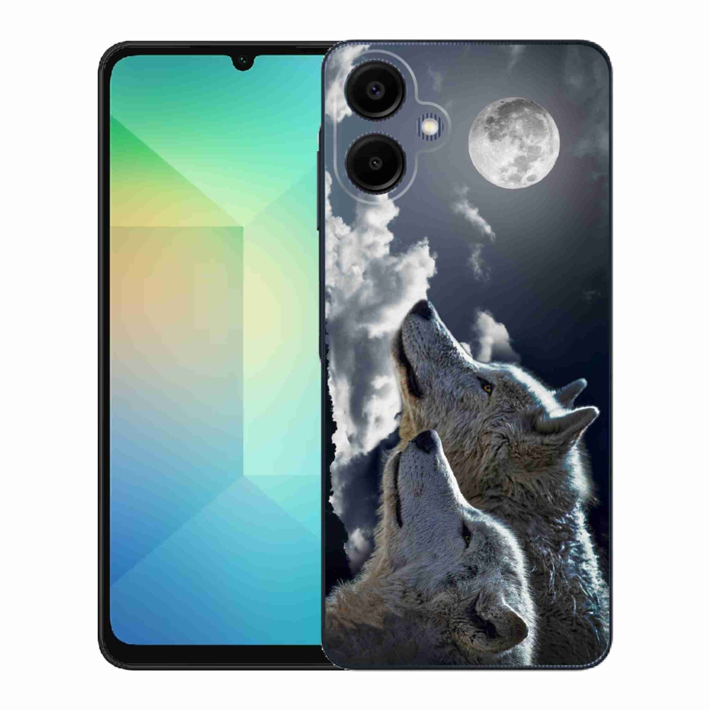 Gélový kryt mmCase na Samsung Galaxy A06 4G - vlci