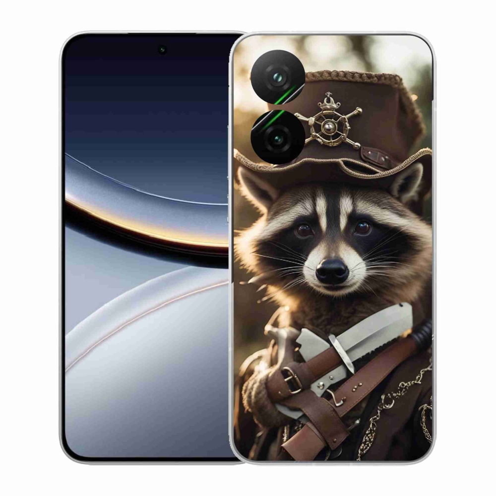 Gélový kryt mmCase na Xiaomi Poco F7 5G - mýval v uniforme