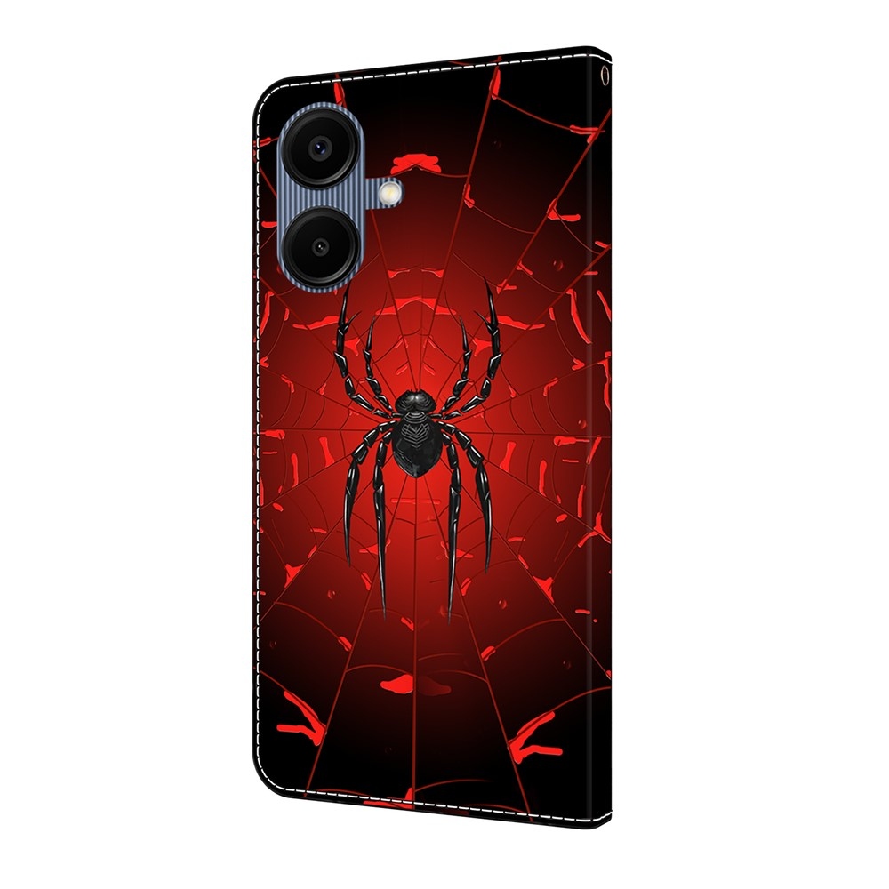 Smooth knižkové púzdro na Samsung Galaxy A07 4G - pavúk