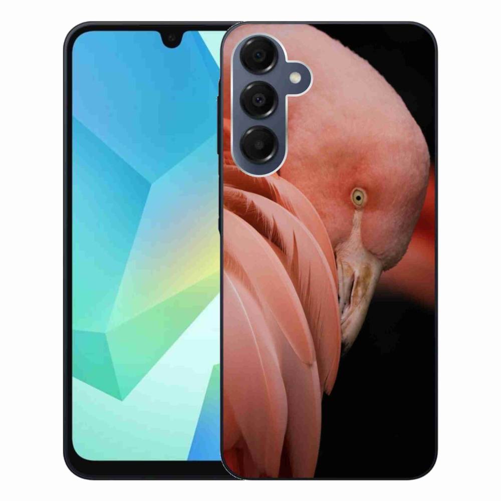 Gélový kryt mmCase na Samsung Galaxy A16 4G/5G - plameniak 3