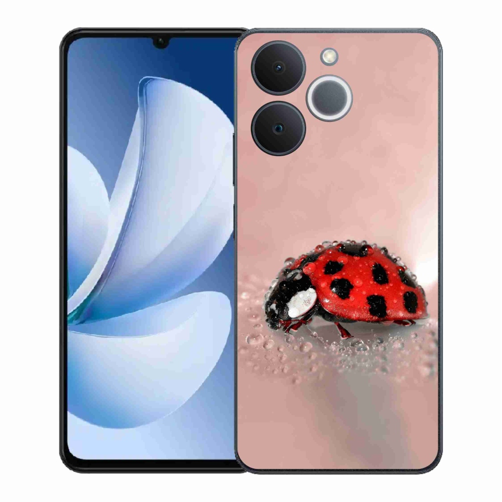 Gélový kryt mmCase na Realme Note 70T - lienka