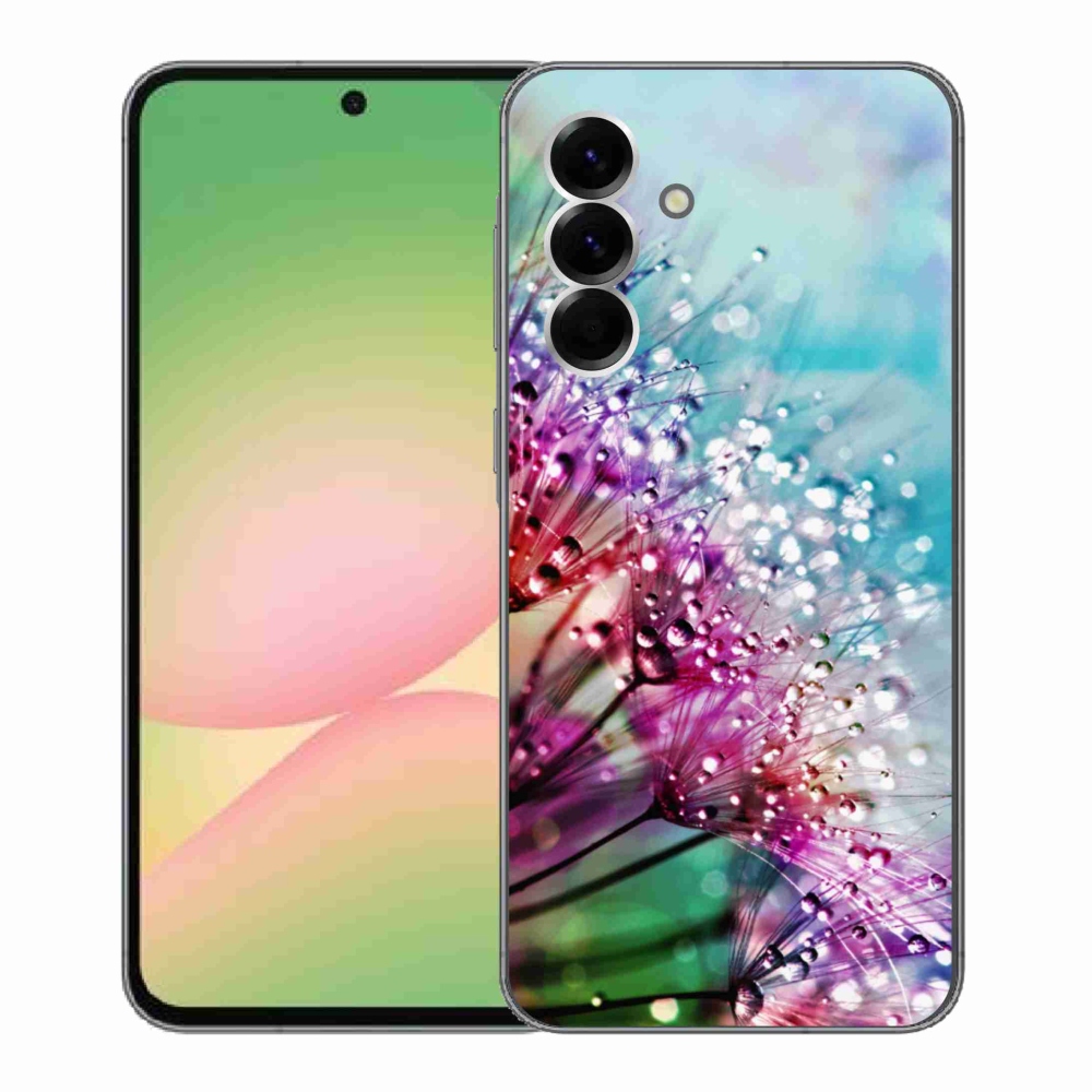 Gélový kryt mmCase na Samsung Galaxy A56 5G - farebné kvety