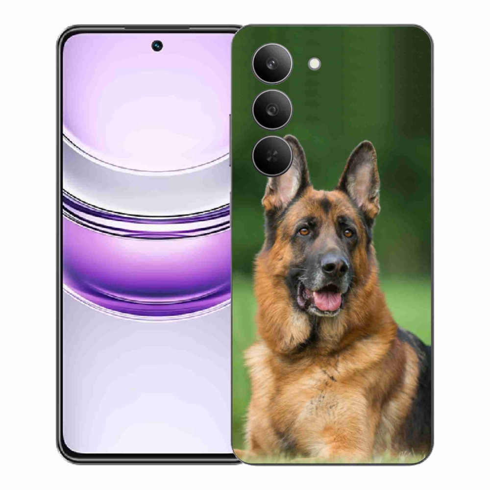 Gélový kryt mmCase na Realme 14x 5G - nemecký ovčiak