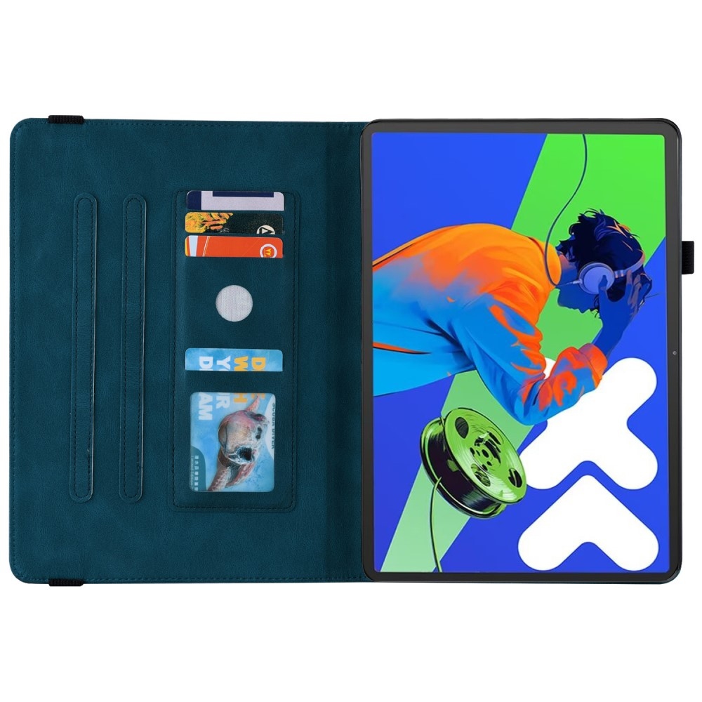 Butterfly zatváracie púzdro na tablet Lenovo Idea Tab Pro 12.7 - modré