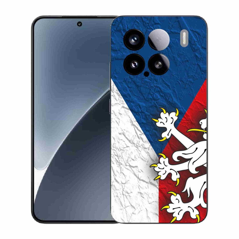 Gélový kryt mmCase na Xiaomi 15 - česká vlajka 1