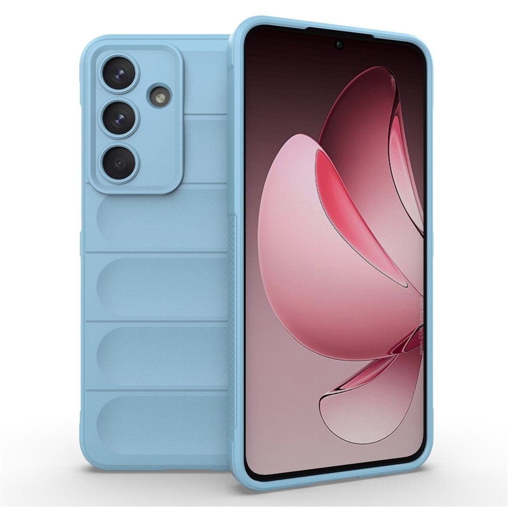 Rugg odolný gélový obal na Samsung Galaxy S25 FE - svetlomodrý
