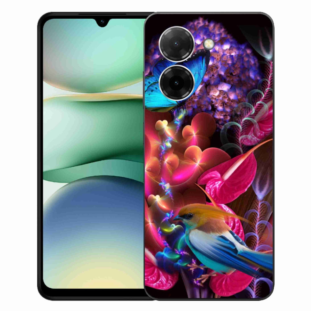 Gélový kryt mmCase na Xiaomi Redmi A5 - farebné kvety
