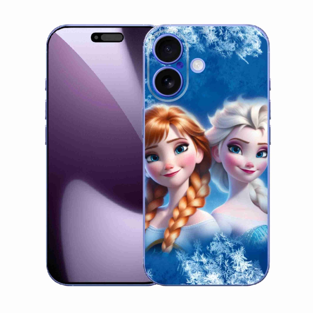 Gélový kryt mmCase na iPhone 17 - ľadové kráľovstvo 2